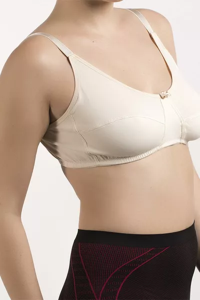 صدرية مريحة من القطن الطبيعي % بدون حشوة