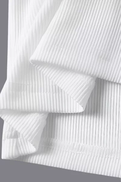 Sous-vêtement caraco en coton pour homme 3 pièces