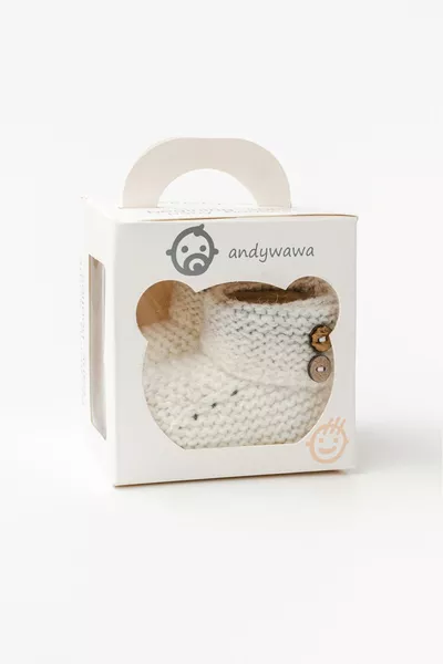 طفل تريكو الجوارب الجوارب - ecru