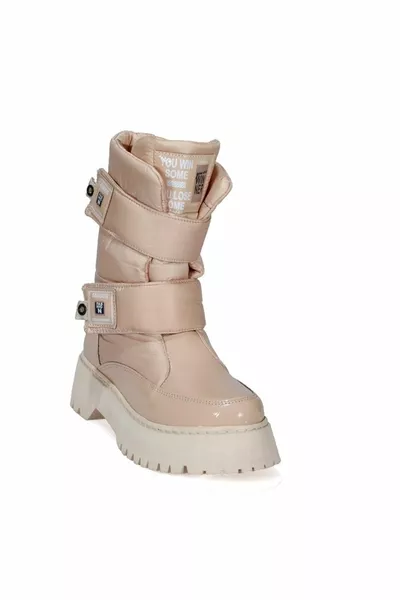 تجعد الجوز براءات الاختراع والجلود المرأة أحذية الثلج