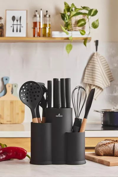 Burby Wood Spare Parts and Knife Set