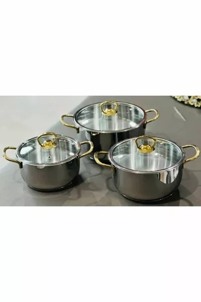 Samira gold cookware set cm