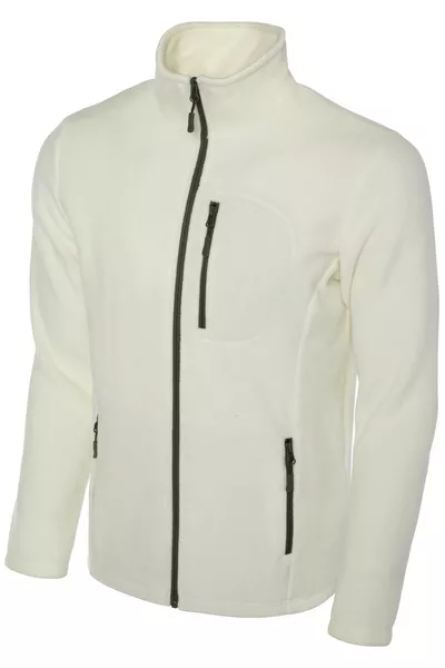 Men's Pro Windproof 5-Pocket Outdoor Full-Zip Fleece Jacket