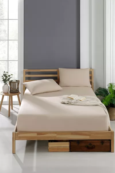 Комплект чаршафи с ластик Akfil с възглавници