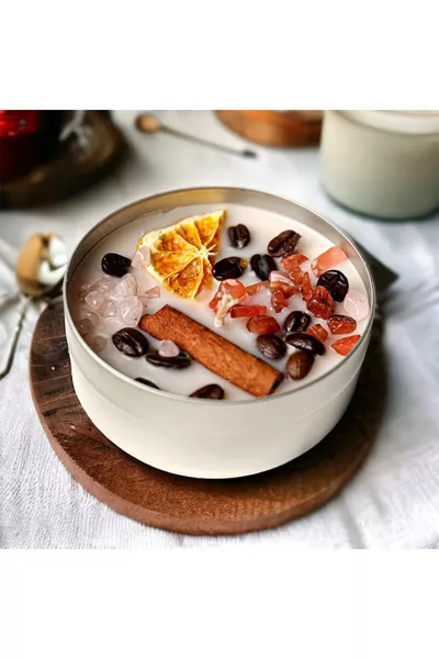 Liefde & Genegenheid Energie Mystieke Kaars (Roze Kwarts)