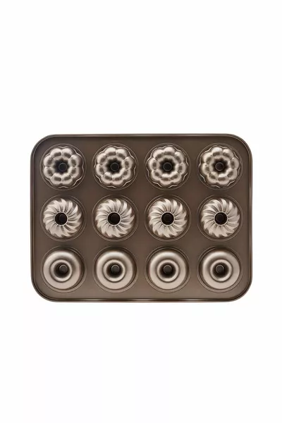 Multi Muffin Koolstofstaal Bakvorm