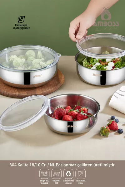 PRIME 6-Piece Storage Container with Lid