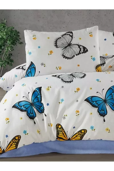 solmaya dayanıklı havageçiren lastikli çarşaflı Pamuklu Çift Kişilik Nevresim Takımı