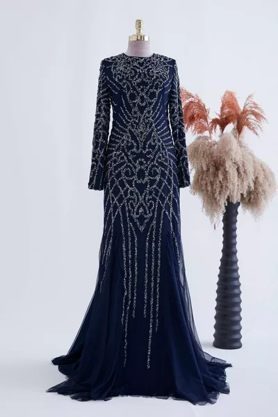 Ahu Vis Hijab Avondjurken