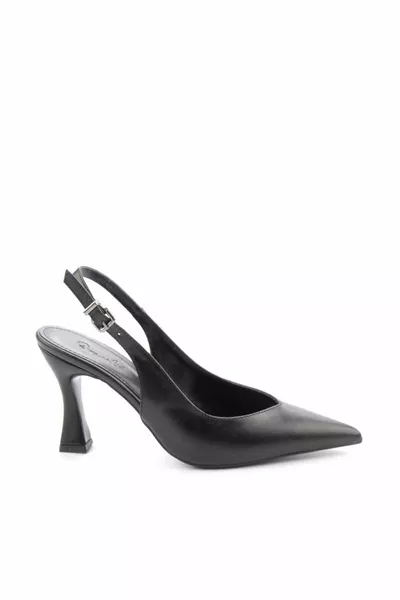 Черни дамски вечерни обувки 