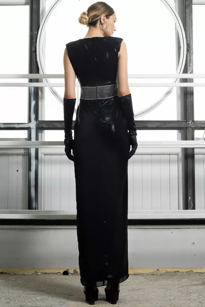 Catena dettagliata nuovo abito da sera Hina