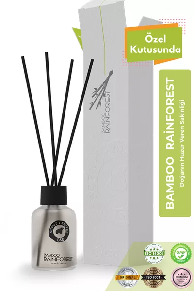 Diffuseur d'ambiance Bamboo Rainforest avec bâtonnets | Collection Bambu Koku Atelier  ml