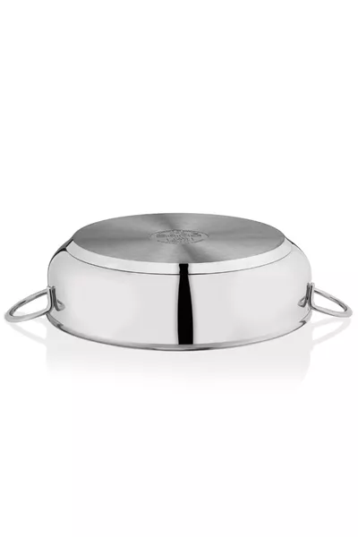 Bengü Basık Casserole Steel Pot No: