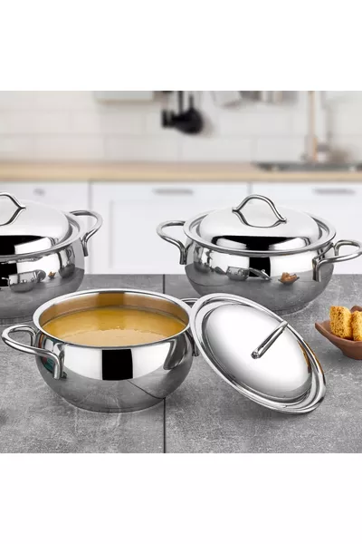 İrem 6 Parça Tencere Seti