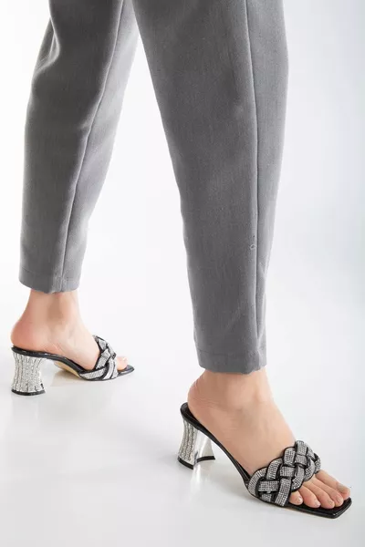 المرأة الصيف النعال حجر الحياكة