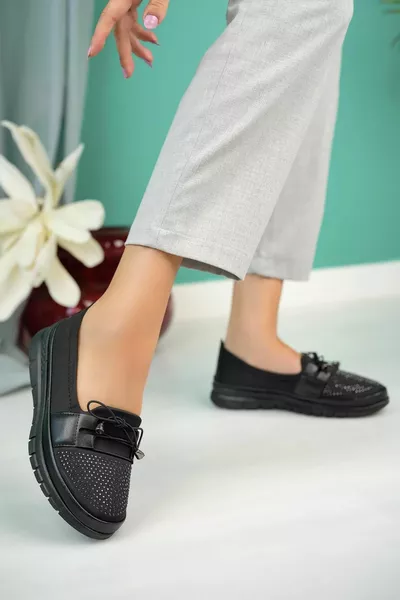 المرأة 4 نقطة العظام غير العرق عدم الانزلاق أحذية وحيد تشريحي