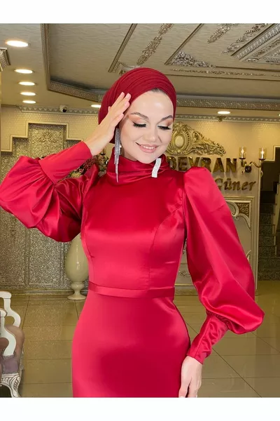 Starfish Red Evening Dress