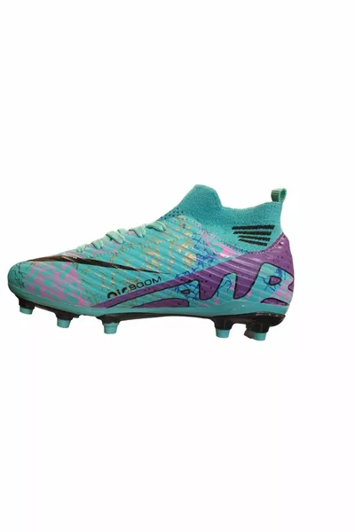 Laliga Chaussettes Chaussures de football Turquoise Violet 