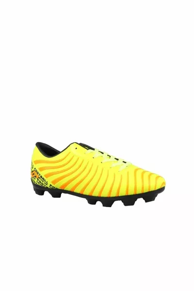  Studded Yellow Men's Astroturf Shoes
