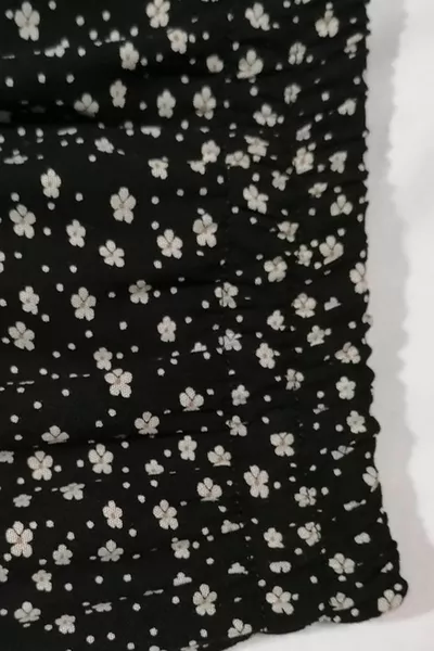 المرأة السوداء ديزي منقوشة تنورة الغجر 