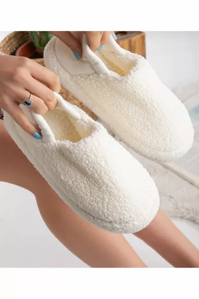 TESSUTO DI LANA SUOLA SILENZIOSA SCARPE DA CASA DA DONNA ELASTICHE STIVALI DA CASA