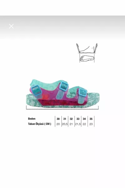 Rutschfeste Sommersandalen für Mädchen