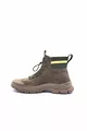 Bottes en daim de couleur camel pour hommes avec lacets en caoutchouc