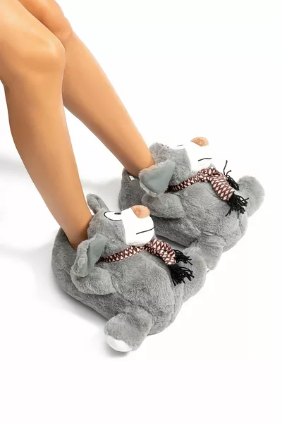 Yeye Женско Животно Panduf Сиво /