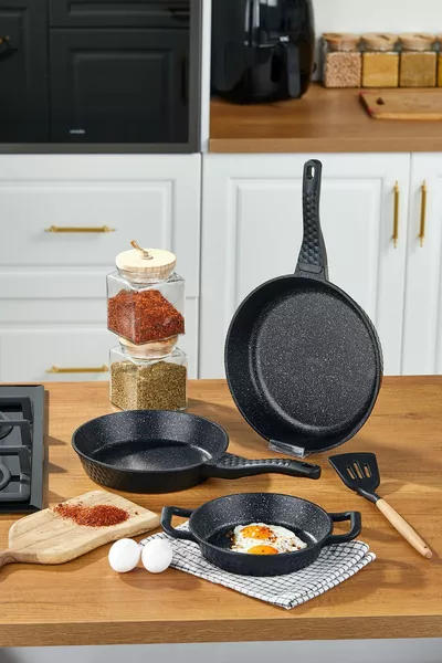 Triton Casting 3-teiliges Pan Sahan Set