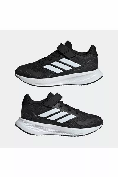 Детски обувки за бягане Runfalcon 5 Hand C  Черни