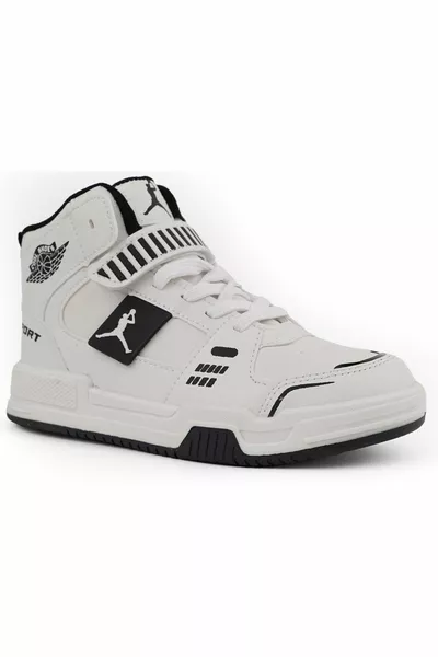 Cool King JoranS Ортопедическая подошва унисекс с длинным вырезом Детские кроссовки БЕЛЫЙ