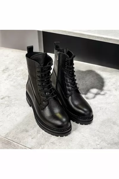 genuine leather postal boots