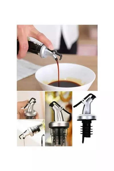 4 pz 2 pz Amber ml Greaser 2 pz Dispenser di sapone ambrato Set di dispenser di sapone per olio da cucina (senza supporto)