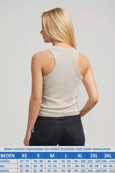 NOVELLE Трикотажная майка с воротником-хомут