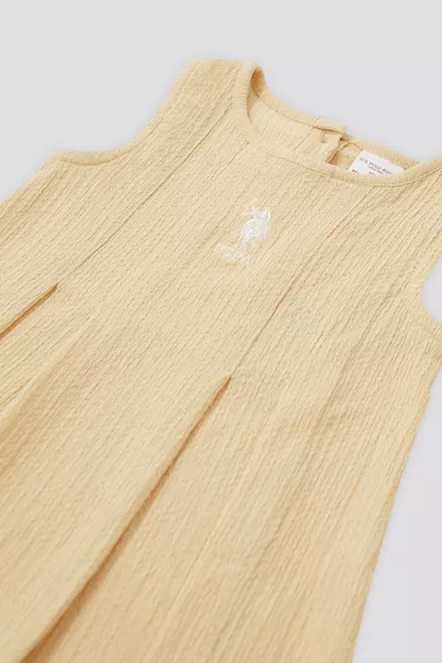 Платье желтое для девочки U.S. Polo Assn