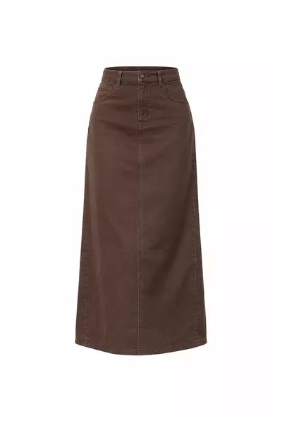 Brown Modest Skirt