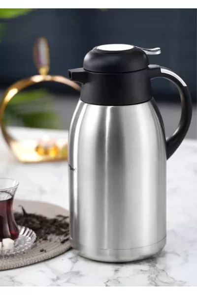 ترمس شاي من الفولاذ المقاوم للصدأ XS بسعة 2.5 لتر | يحتفظ بالبرودة  ساعة، وبالحرارة  ساعة | من الفولاذ المقاوم للصدأ