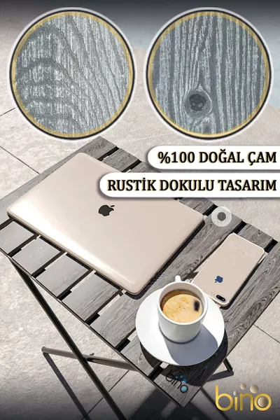 Folding Kitchen Table Height Adjustable Wooden Camping Table Picnic Table Balcony Table