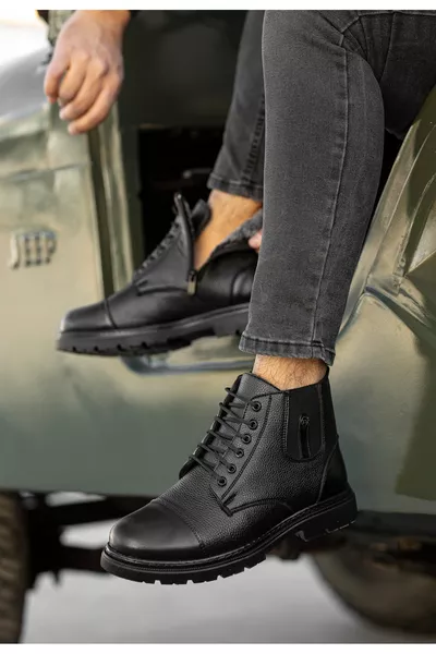 حذاء داركو معزول ضد الماء والبرد مبطن بالفراء للجنسين متوفر بمقاسات كبيرة 