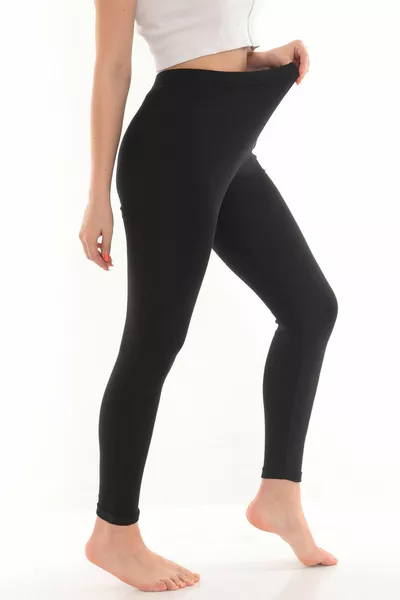 طقم بنطال ضيق حراري شتوي للجنسين 2 قطع | بطانة قطنية مبطنة من الداخل