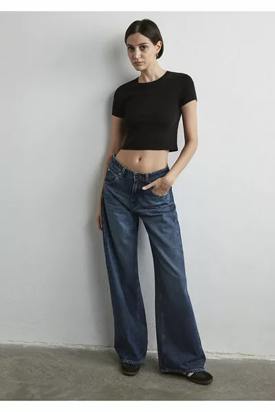 Jean foncé brumeux emblématique Siena 