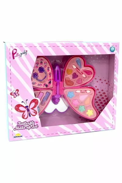 Y Butterfly Beauty Girl Children's Toy Makeup Play Set
