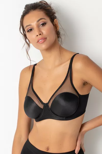 Balenli Tül Detaylı Minimizer Toparlayıcı Sütyen