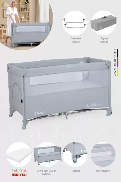 Looks 5 in 1 Madre Cioè Lettino da Gioco + Letto