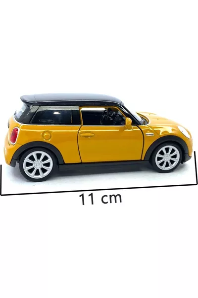 سيارة لعبة معدنية ميني كوبر للأطفال الذكور (حدد اللون)