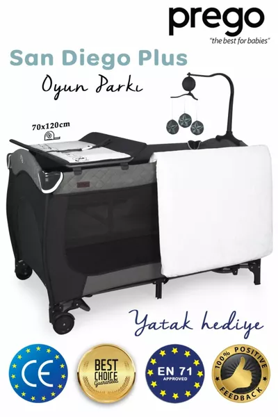 منتزه سان دييغو الأصلي للعب رمادي مع هدية