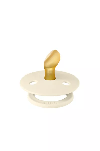 لهاية ملونة بتصميم تشريحي - عاجي 0-6 أشهر