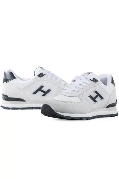 حذاء رياضي من الجلد الطبيعي