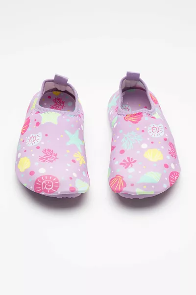Multicolored Girls' Shel Sea Shoes
