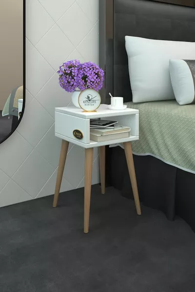 خزانة جانبية Ragnarok Byz بقياس ** خشب مع أرجل